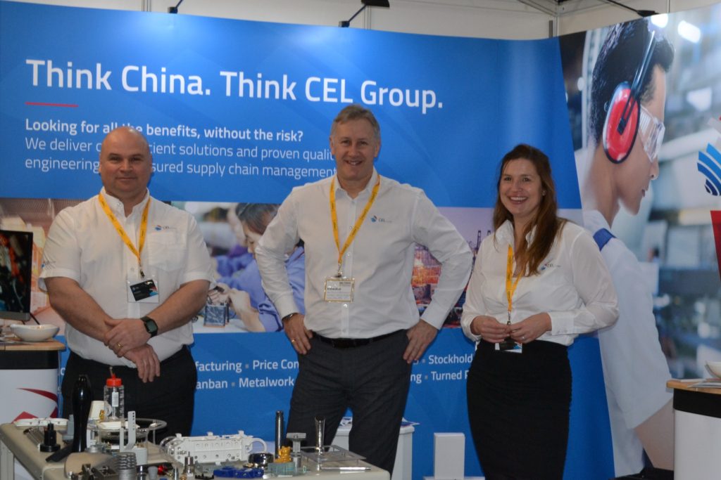 CEL Group's sales team ready to meet customers at Southern Manufacturing 2020